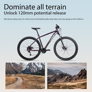 Cuadro de Bicicleta <span class=keywords><strong>Fatbike</strong></span> MTB de Aluminio con Liberación Rápida, 27.5/29 Pulgadas, Freno de Pivote Semi-interno, 2250g - Product Image 3