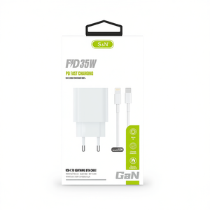 S&N35W PD Fast Charger with USB-<b>C</b> to Light <b>Cable</b> GaN Technology for Efficient <b>Charging</b> - Product Image 2