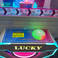 Machine à prix de type Grande Roue de la Fortune, direct usine, à fort potentiel de profit, jeu d'arcade à la roue de la fortune pour 1 joueur avec boîte mystère, pour parc d'attractions