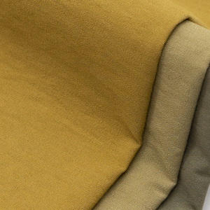 Tissu en mélange de coton 32*140, tissage uni brossé, tissu sergé non extensible, tissu kaki tissé, en stock* - Product Image 2