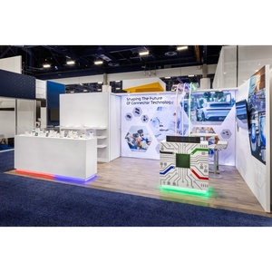 Stand <span class=keywords><strong>de</strong></span> Exhibición Comercial <span class=keywords><strong>de</strong></span> Aluminio Fácil <span class=keywords><strong>de</strong></span> Montar, Diseño Personalizado YOBOCS, 20x10 pies, Duradero, Ligero, con Certificación CE - Product Image 3