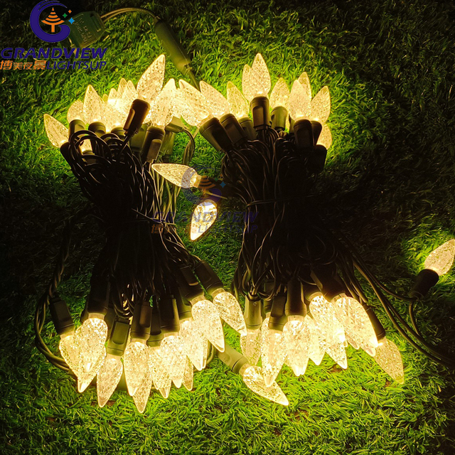 USA Hot Sale Waterproof C7 C6 Mini Bulb Led String Light for Christmas Decorate