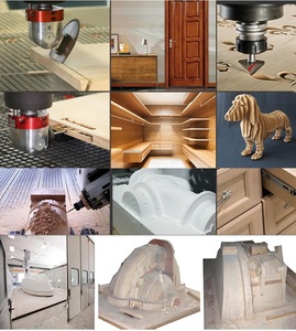 Chi phí cao hiệu quả khắc gỗ <span class=keywords><strong>CNC</strong></span> Router 1325 3D <span class=keywords><strong>CNC</strong></span> Router Khắc Máy Swing đầu cho gỗ 4 trục gỗ Router để bán - Product Image 6