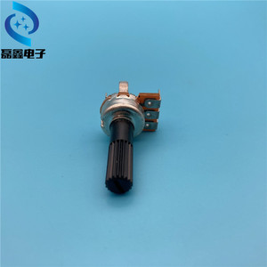 Potenciómetro Simple R12 B10/50/100K con Eje Moleteado, Resistencia Ajustable Rotativa para Dispositivos Electrónicos - Product Image 2