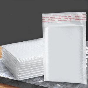 Blanc Poly <span class=keywords><strong>Bubble</strong></span> Mailer Auto Joint Rembourré Cadeau Sac Emballage Enveloppe Sacs Livre Expédition Paquet Sac - Product Image 2