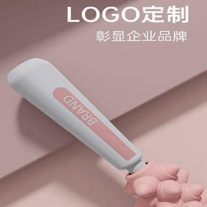 Bâton de massage de yoga en PP rigide, rose crépuscule, violet hibiscus, vert menthe, portable pour la course, le fitness et le massage - Product Image 4