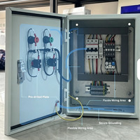 Boîtier de connexion de mise à la terre équipotentiel en acier inoxydable 304 étanche IP55 avec serrure mécanique à clé 200x150x80mm pour extérieur LXD-0167