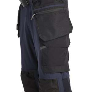 BLAKLADER - 152116458699C58 Pantalones pirata artesano 4 vías elásticos Azul marino oscuro/Negro-PANTALONES DE TRABAJO EAN 7330509833636 - Product Image 5