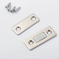 Aimants de porte d'armoire adhésifs ultra fins Placard de cuisine Etc. Tiroirs de meubles Fermeture magnétique Loquet de porte magnétique