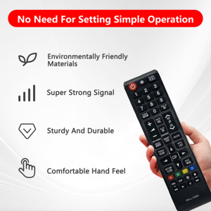 Control remoto universal versión barata HY + para <span class=keywords><strong>Samsung</strong></span> LCD LED TV, 12. 0 01198D, 12. 1, 12. 3, 12. 3. 3. 3. 4 - Product Image 3