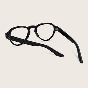 Yeetian classico Keyhole Design occhiali unici rivetti in metallo occhiali personalizzati all'ingrosso aviazione acetato <span class=keywords><strong>montatura</strong></span> per occhiali - Product Image 3