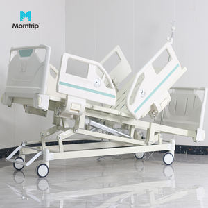 Tête de lit motorisé en PP <span class=keywords><strong>2022</strong></span>, lit médical avec 5 fonctions, avec frein Central, pour hôpital, nouvelle collection - Product Image 4