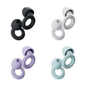 Bouchons <span class=keywords><strong>d</strong></span>'oreilles en silicone CEMHO, réutilisables, durables, doux, non toxiques, confortables, pour dormir, travailler, étudier, voyager, multiples - Product Image 1