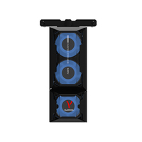 ALSEYE Refroidisseur de Boîtier PC Haute Performance, Petit Ventilateur CPU Noir C-RAM-Gamma-B 3PCS 40mm