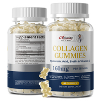 Gummies de Collagène et Biotine avec Vitamine C, Collagène Hydrolysé, Complément de Beauté, Fabricant OEM en Gros sous Marque Privée