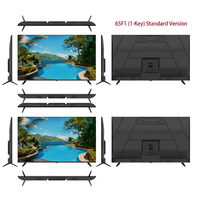 Téléviseur intelligent Android 65 pouces 4K UHD LED avec WiFi, Bluetooth, HDMI, USB