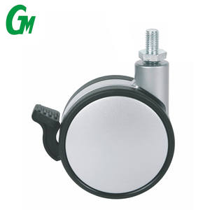 Ruote per Mobili Resistenti, Rotelle per Tavoli in ABS e Nylon, Copertura in PP/Nylon + Copertura Ruota in ABS, 60mm, 75mm - Product Image 2