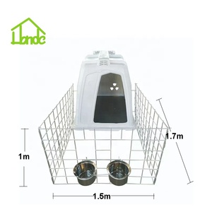 Nichoir pour veaux en PE écologique et ventilé avec enclos durables pour le repos des veaux dans les fermes laitières - Product Image 2