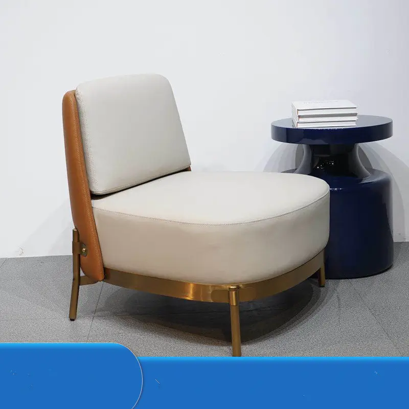 Xin यू <span class=keywords><strong>फर्नीचर</strong></span> आधुनिक नॉर्डिक शैली लाउंज कुर्सी आधुनिक पढ़ने सिंगल सोफा अवकाश कुर्सी डिजाइन