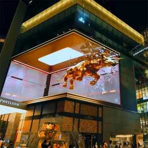 Pannello Pubblicitario LED 3D Gigante per Esterni, Schermo Video LED P5 P6 P8 P10 HD a Visione Diretta con Angoli, per Cartelloni Pubblicitari - Product Image 4