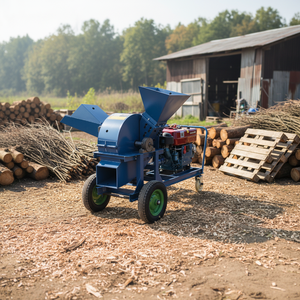 Broyeur à <span class=keywords><strong>bois</strong></span> diesel 420 à faible consommation d'énergie et faible entretien, taille <span class=keywords><strong>de</strong></span> particules réglable <span class=keywords><strong>pour</strong></span> la fabrication <span class=keywords><strong>de</strong></span> paillis <span class=keywords><strong>de</strong></span> jardin - Product Image 1