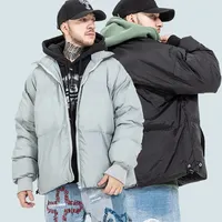 Men's Warm Bubble Jacket, Thick Coats