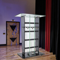 Podium Ekintop Podiums d'église Carton transparent École extérieure Mobilier commercial moderne Pupitre de chaire
