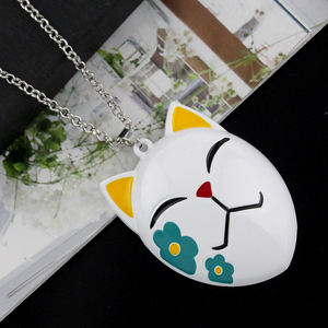 Collar con Máscara <span class=keywords><strong>de</strong></span> Zorro <span class=keywords><strong>de</strong></span> Anime Kimetsu, Collar <span class=keywords><strong>de</strong></span> Cosplay con Máscara <span class=keywords><strong>de</strong></span> Zorro Floral <span class=keywords><strong>de</strong></span> Tanjirou, Sabito y <span class=keywords><strong>Makomo</strong></span>, Recuerdo, Joyería para Hombre y Mujer, Regalo - Product Image 3