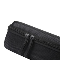 Étui de transport rigide en EVA moulé sur mesure (2 pièces) pour manettes PS5 – Sac de protection portable avec poche en filet