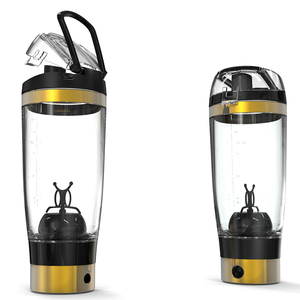 Elettrico di Plastica batteria Vortex mixer proteina shaker bottiglia con fondo in acciaio inox - Product Image 5