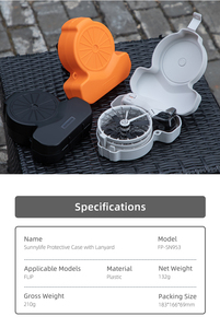 Bolsa de almacenamiento Sunnylife Gourd para DJI Flip, caja protectora con cordón para DJI Flip Drone, Kit de protección - Product Image 6