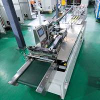 Machine d'emballage de gobelets en plastique entièrement automatique, haute vitesse, à faible consommation d'effort, pour le comptage, l'empilage et l'emballage, prix usine industriel