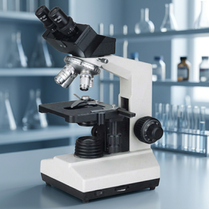 Microscope de recherche binoculaire avec résolution de caméra 1920x1080 et mise au point manuelle - Product Image 2