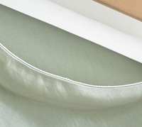 Jupe trapèze en satin pour femme, taille haute, longueur cheville, infroissable, élégante, minimaliste, pour le bureau ou décontractée, longue, OEM ODM