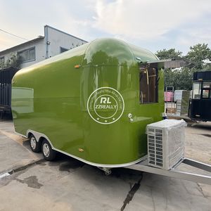 Camion de nourriture pour hamburger avec cuisine complète chariot de nourriture pour poulet rôtisserie OEM Glace personnalisée complète OEM - Product Image 1