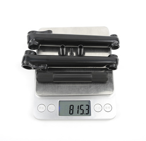 Juego de Bielas para Bicicleta BMX de 19 mm y 48 Ranuras, Plateado y Negro, Bielas BMX de <span class=keywords><strong>Cromoly</strong></span> - Product Image 4