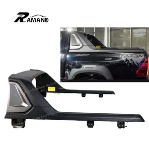 RAMAND Sport Roll Bar with Light for Hilux 2021+ Pick Truck 4X4 Rolling Bars for Hilux roll bar 2023 Revo Rocco