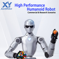 Robot humanoïde collaboratif à double bras, châssis de levage, changement rapide de préhenseur, haute performance informatique pour l'industrie et la recherche