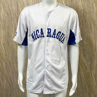 Camiseta de Béisbol de Venezuela, Camisetas de Béisbol Bordadas Personalizadas de Alta Calidad