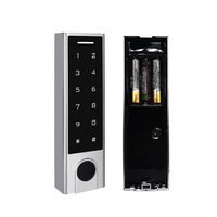 Maison/bureau serrure de jante électrique sans fil serrure de porte étanche à empreinte digitale avec écran tactile clavier numérique avec serrure de cylindre de jante