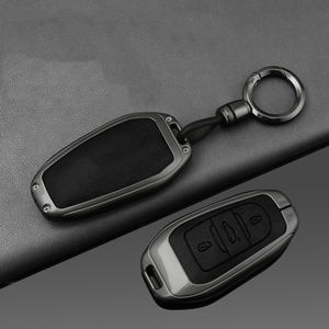 Protection de clé intelligente en métal et cuir de haute qualité pour Citroën C4L C5 Aircross C6 <span class=keywords><strong>C4</strong></span> <span class=keywords><strong>Picasso</strong></span> C3-XR, <span class=keywords><strong>accessoires</strong></span> pour clés de voiture - Product Image 1