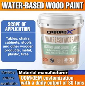 Water-Based Wood <b>Paint</b> Self-Application for Wooden Doors Furniture Cabinets Flooring Wood Grain Finish for Wood Color Change - Product Image 2