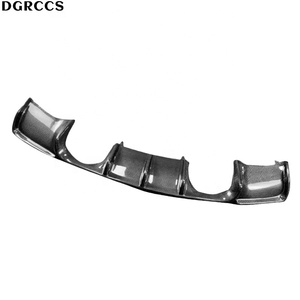 For 3 Series E92 M3 2005-2012 V Style Carbon Fiber Rear Lip Rear <b>Diffuser</b> Bumper Lip - Product Image 3