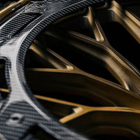 Jantes en fibre de carbone forgées sur mesure, neuves, de 18 à 26 pouces, 5x114.3, 5x120, 6x139.7, pour Mercedes Corvette, pour Rolls-Royce