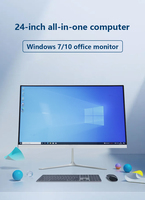 In-tel Core I3 I5 I7 I9 23,8 pulgadas PC todo en uno 16GB 512GB 1TB computadora de escritorio conjunto completo computadora todo en uno para uso doméstico de oficina