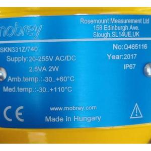 Sensor de Nivel de Líquido Mobrey VLSKN331Z/740, Interruptor de Vibración 24 V CC, Serie CMD - Product Image 2