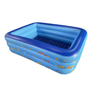 สระว่ายน้ำเป่าลมกลางแจ้ง PVC สระสำหรับเด็กและผู้ใหญ่ สระว่ายน้ำเป่าลมคุณภาพสูง ขายส่งจากโรงงานโดยตรง - Product Image 1