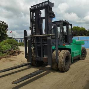Montacargas Usado Mitsubishi FD160 16 TONELADAS Original de Puerto Japonés, Gran Venta, Buen Estado, Precio Económico - Product Image 4