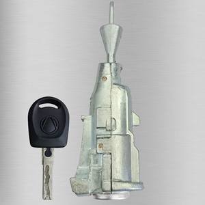 Cilindro de Cerradura de Puerta DZ110M2 para Volkswagen Sagitar Antiguo 2006-2011 con 1 Llave, Gris Claro, Cerradura Cilíndrica, Pieza Automotriz - Product Image 4