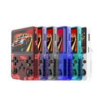 Console de jeu portable rétro authentique Arkos2.0 R36S 64G 3,5 pouces, open source, console de jeu de poche Linux, PS1 PSP 15000+